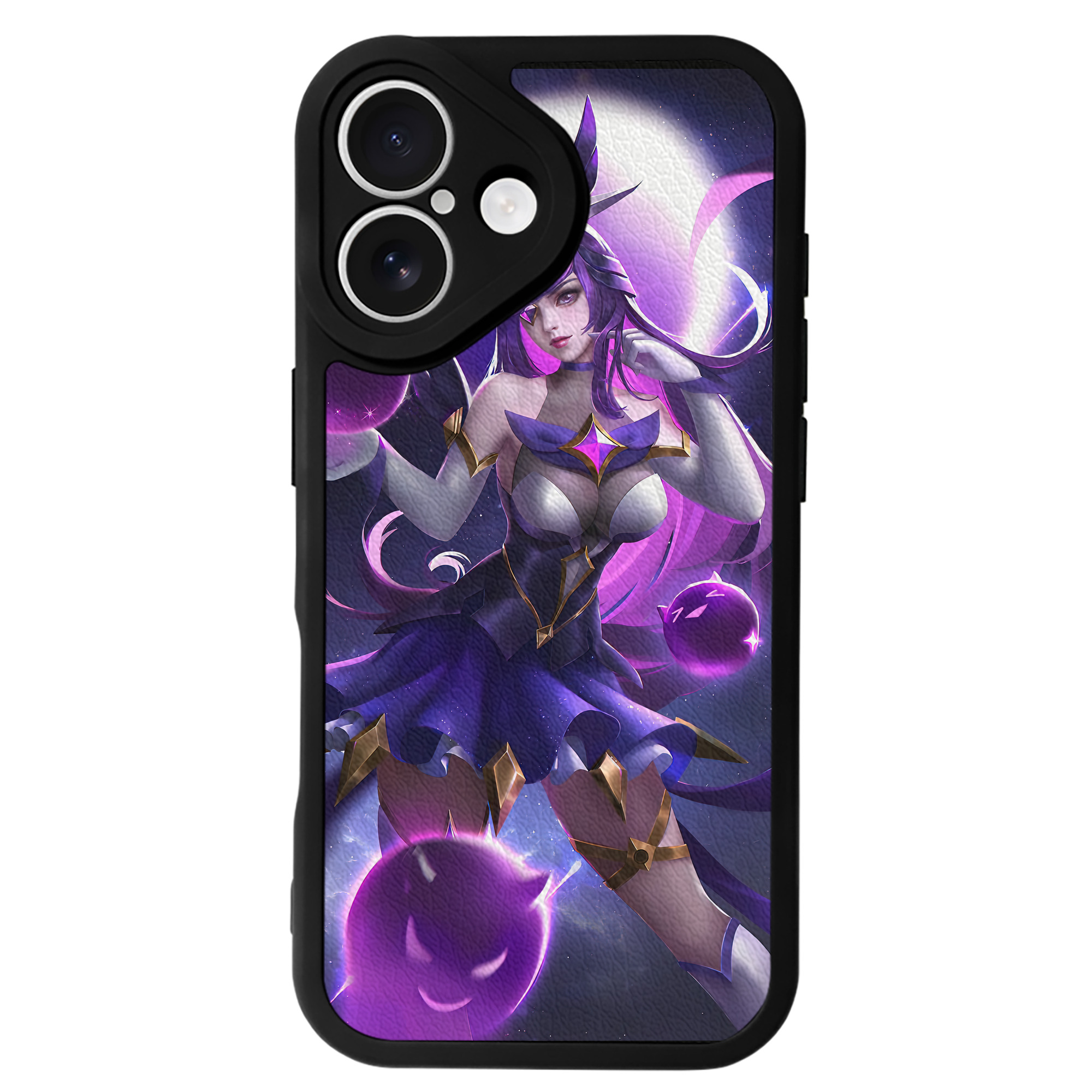 リーグ・オブ・レジェンド League of Legends LOL 【iPhone 16シリーズ対応】シリコンスマホケース（レザー調） 材質：シリコン